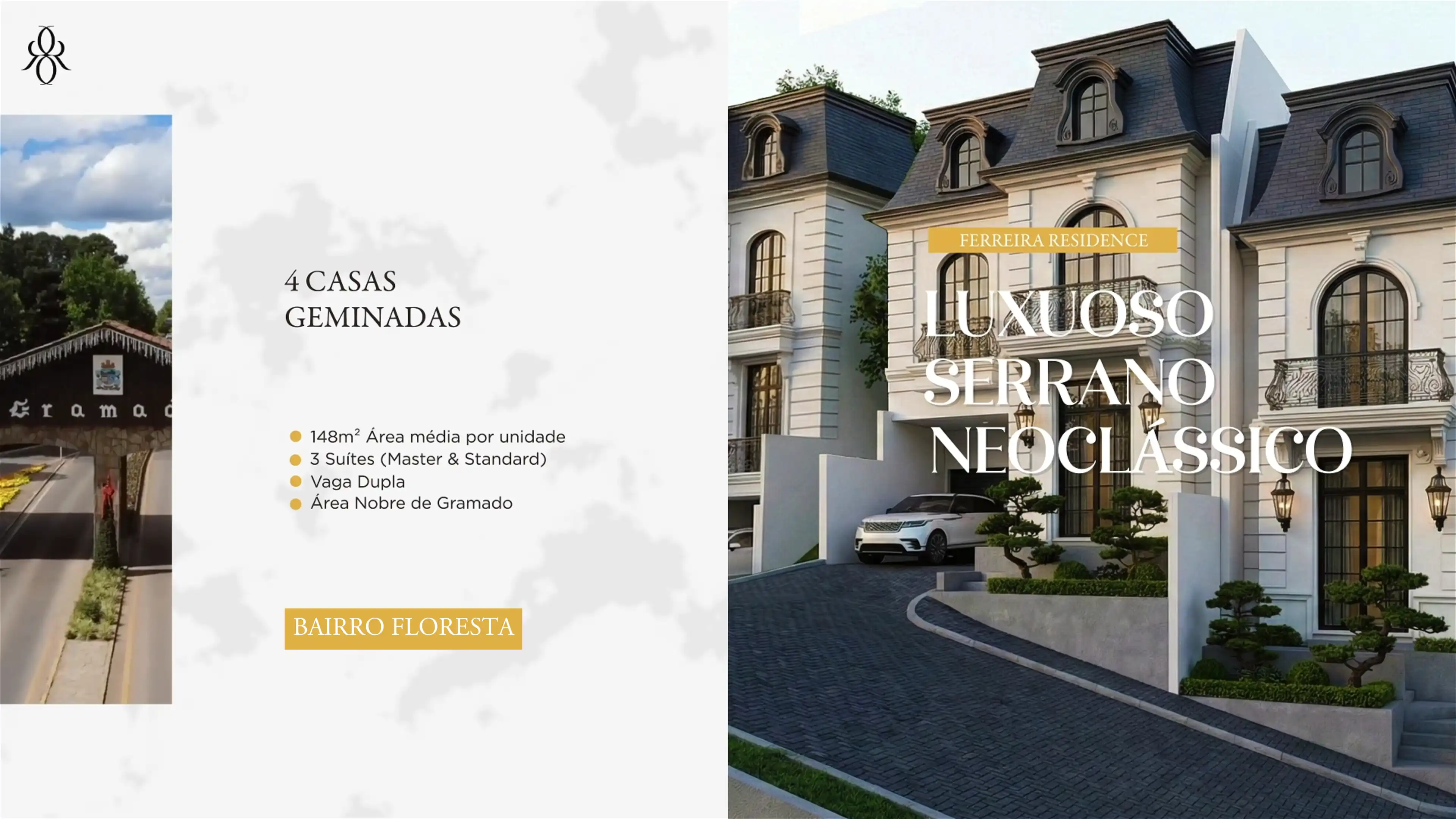 Ferreira Residence - Fachada Neoclássica